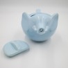 Theière bleu ciel éléphant années 90
