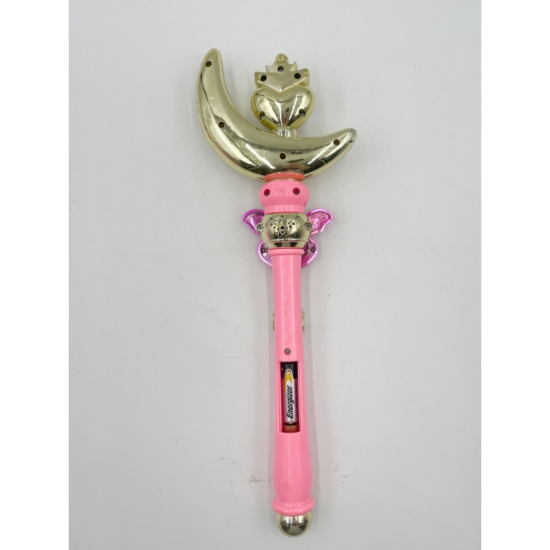 Sceptre Princesse Strass 51 Cm – Baguette Magique Pour Cosplay, Mariage Et Concours