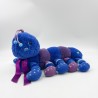Peluche chenille bleue Lots-a-Leggggggs / Familypattes Alphabet années 80