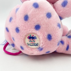 Peluche Popples rose Lansay 2001