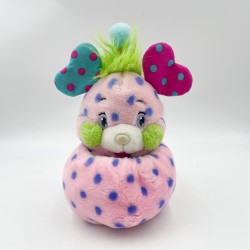 Peluche Popples rose Lansay 2001