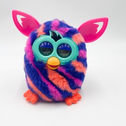 Furby bleu à rayures roses Hasbro 2012