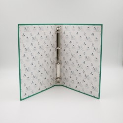 Classeur vintage 1990 "Mickey & Pluto Back To School"