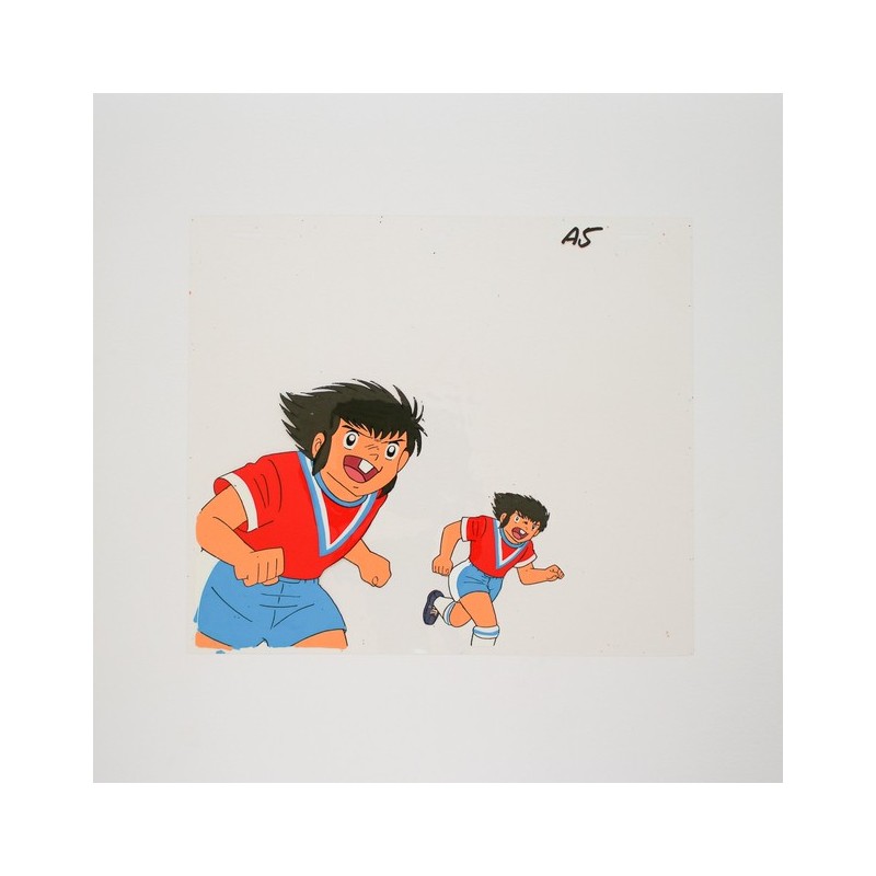 Celluloïd / Animation Cel - Olive et Tom / Captain Tsubasa - 1985