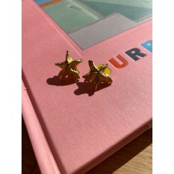 Boucles d'oreilles étoiles de mer années 90