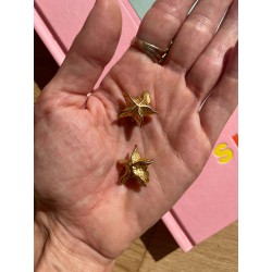Boucles d'oreilles étoiles de mer années 90