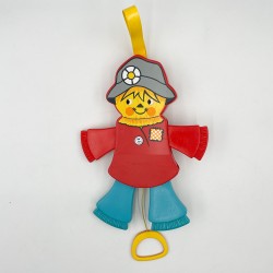Pantin Epouvantail à tirer vintage Fisher Price années 70