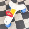 Trotteur vintage navette spatiale Scoot Around Fisher Price années 80
