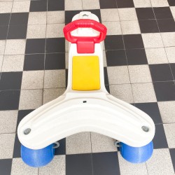 Trotteur vintage navette spatiale Scoot Around Fisher Price années 80