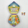 Polly Pocket , boitier hexagonal mauve "Le Bar à burgers de Patty"", 1992