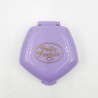 Polly Pocket , boitier hexagonal mauve "Le Bar à burgers de Patty"", 1992