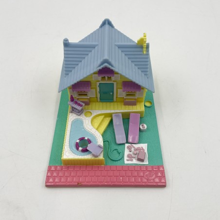 Polly Pocket , Polly Pocket "Le chalet d'été", complet, 1993