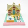 Polly Pocket "Le chalet d'été", version au toit beige, 1993