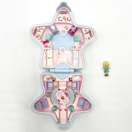 Polly Pocket "Fashion star",  étoile bleu pâle, 1992