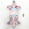 Polly Pocket "Fashion star",  étoile bleu pâle, 1992