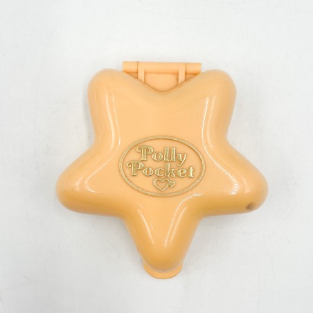 Polly Pocket "Star d'Hollywood", boitier étoile orange, 1992