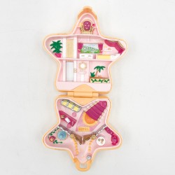 Polly Pocket "Star d'Hollywood", boitier étoile orange, 1992