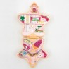 Polly Pocket "Star d'Hollywood", boitier étoile orange, 1992