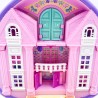 Polly Pocket "La merveilleuse fête de mariage de Polly", gros boitier coeur violet