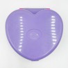 copy of Polly Pocket "La merveilleuse fête de mariage Polly", gros boitier coeur violet