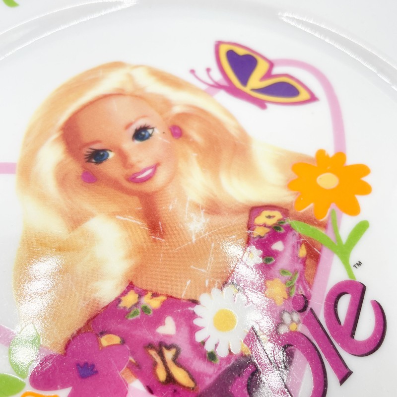 Assiette Barbie en porcelaine vintage 1995
