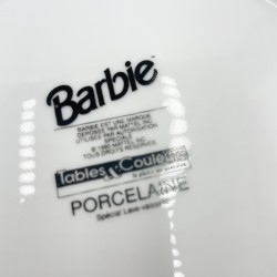 Assiette Barbie en porcelaine vintage 1995