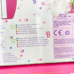 Clavier synthetiseur Bontempi rose Barbie vintage années 90