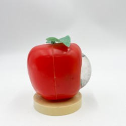 Boule à neige pomme "New York" ,  vintage années 70