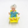 Mini poupée Lili Puce et son landeau années 80-Poupées-1982 Le Shop 