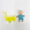 Mini poupée Lili Puce et son landeau années 80-Poupées-1982 Le Shop 