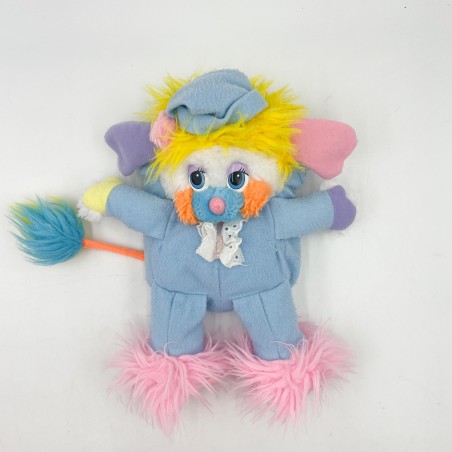 Popples dormeur Polochon avec bonnet de nuit  années 80-Peluches-1982 Le Shop 