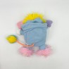 Popples dormeur Polochon avec bonnet de nuit  années 80-Peluches-1982 Le Shop 