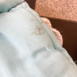 Sac de couchage Popples bleu années 80