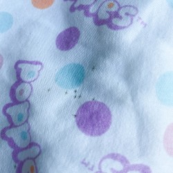 Sac de couchage Popples bleu années 80