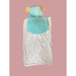 Sac de couchage Popples bleu années 80