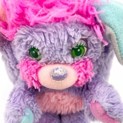 Popples mauve "Pretty Bit" petit modèle  années 80
