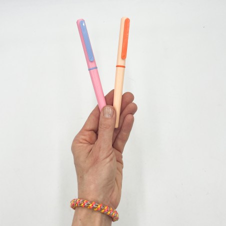 Stylo plume Waterman neuf années 80 rose ou pêche au choix-Accessoires-1982 Le Shop 