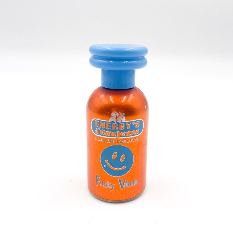 Flacon eau de toilette "Energys d'Eau Jeune- Funky Vanille"