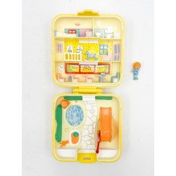 Polly Pocket "L'école maternelle de Midge" boitier carré jaune, 1989