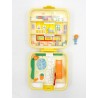 Polly Pocket "L'école maternelle de Midge" boitier carré jaune, 1989-Figurines-1982 Le Shop 