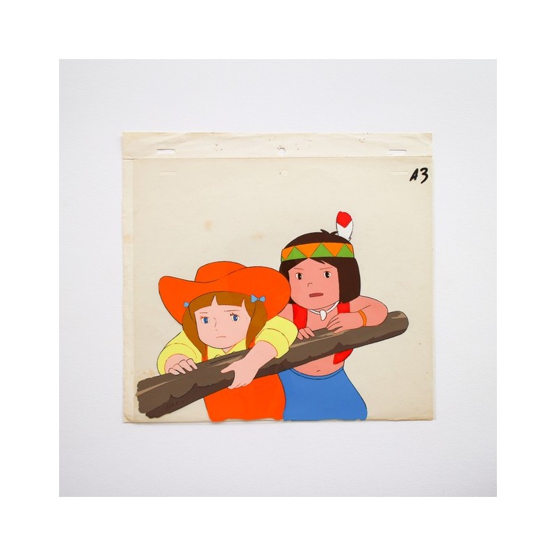 Celluloïd / Animation Cel - Bouba (Moy & Joy) - 1977