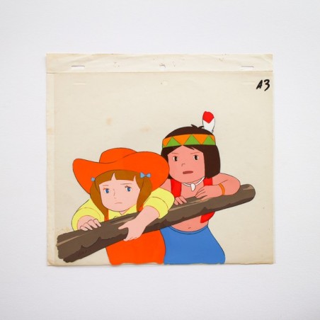Celluloïd / Animation Cel - Bouba (Moy & Joy) - 1977