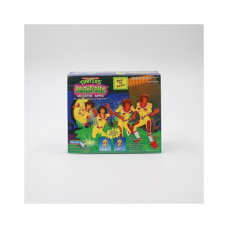 Figurine Tortue Ninja - April "The Ferocious Feline Reporter"