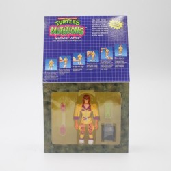 Figurine Tortue Ninja - April "The Ferocious Feline Reporter"