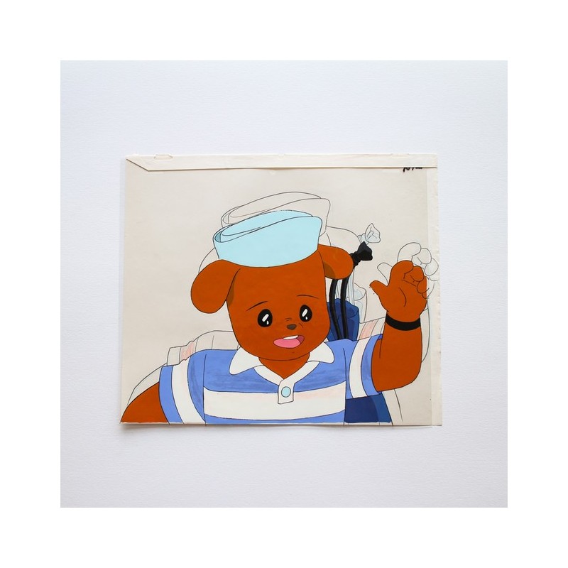 Celluloïd / Animation Cel - Les Petits Malins/ Maple Town- Jeune chien