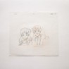 Celluloïd / Animation Cel  et deux dougas- Gigi