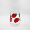 Pichet à eau motifs fraise