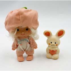 Charlotte aux fraises "Sorbet Abricot" et "Berlingot", vintage années 80